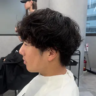 メンズ 🎖️似合わせメンズ パーマ🎖️カネキのヘアスタイル