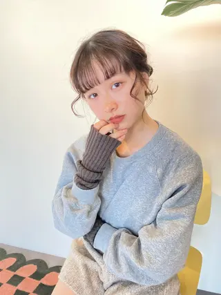 ミディアム ヘアアレンジ 当日予約大歓迎💗 依田瑞希のヘアスタイル