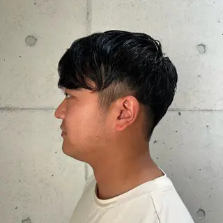 ショート メンズ 🦖Maho🦖 ブリーチカラーのヘアスタイル