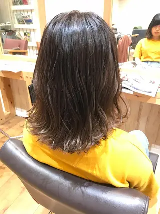 ミディアム カラー lucia奈良店所属・lucia RYOのヘアスタイル