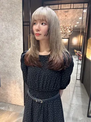 カラー Earth中野山後藤 陸沙のヘアスタイル