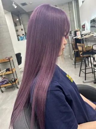 ミディアム カラー ✨ブリーチ特化✨ 💚Acchon💚のヘアスタイル