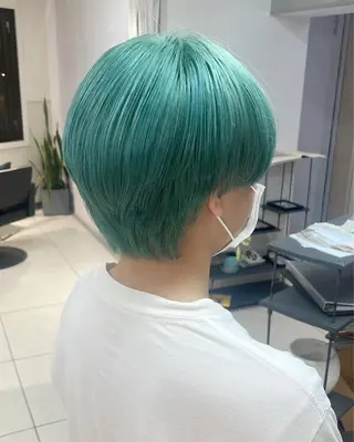 ショート カラー ハイトーンカラー/ さらさのヘアスタイル