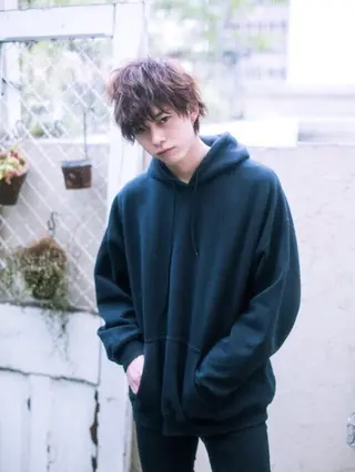 ショート メンズ 髪質改善美容室bokuno町田店所属・メンズ＆髪質改善縮毛 矯正【平山🔥拓哉】のヘアスタイル