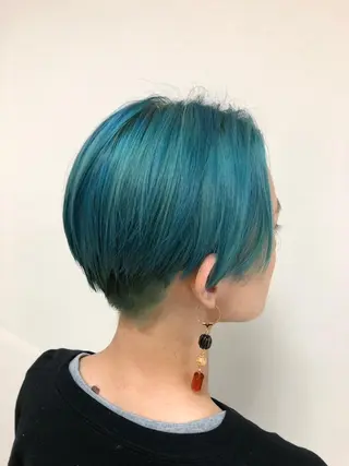 ショート カラー ヘアアレンジ enurk店 🍋 丸谷みく♥のその他イメージ