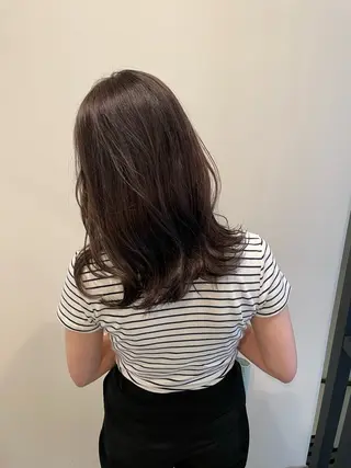 ミディアム カラー ニュアンスカラー🫧 加納のヘアスタイル