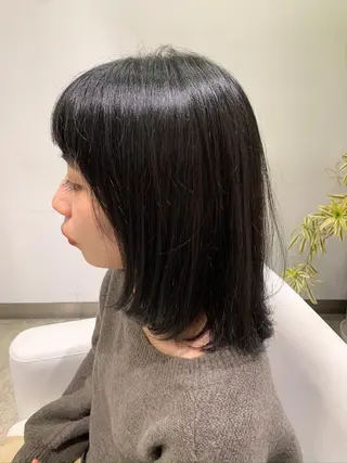 ミディアム カラー ハイトーンカラー/ インナー/木村黎🌞のヘアスタイル