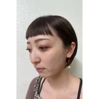 ショート カラー hair design girl所属・［girl］ MIKIのヘアスタイル