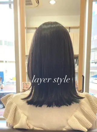 セミロング enny 清澄白河所属・石坂 るみなのヘアスタイル