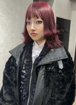 カラー ハイトーン/レイヤー /艶カラー🎀のヘアスタイル