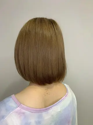ショート カラー ヘアアレンジ 近藤千翔🩵 髪質改善Periodのエステ・リラクイメージ