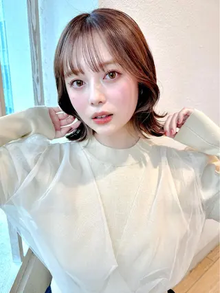 ミディアム 市原 大翼のヘアスタイル