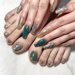 ネイル RiLion💗 Risa🦋💜のネイルデザイン