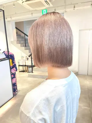 ショート カラー 🇰🇷カルマパーマ kaito🇰🇷のヘアスタイル