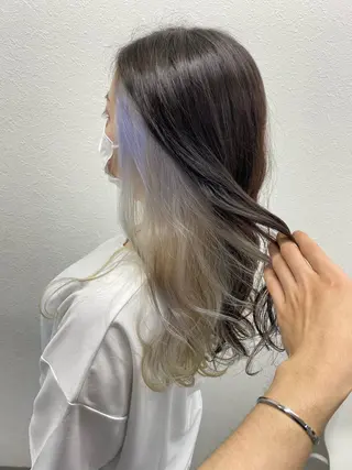 セミロング カラー BOOMBOX所属・パーソナルカラー診断 ホワイトカラー美座尊のその他イメージ