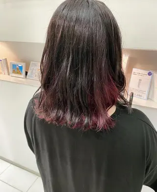 セミロング カラー tetote天王寺店所属・SHOTA 大人ショートのヘアスタイル