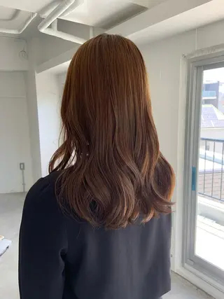 ロング カラー UNU【ユヌ】所属・*UNU* RICOのヘアスタイル