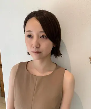 ミディアム 竹村 恵功代のヘアスタイル