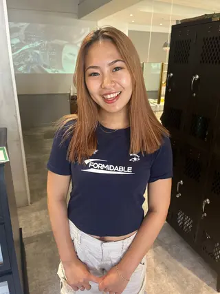 セミロング カラー SIKI yuuna レイヤーカット🪽のヘアスタイル