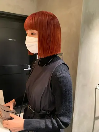 ショート カラー アンニュイヘア🪽 ayumiのヘアスタイル