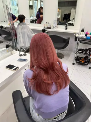ロング カラー ヘアアレンジ 💗横浜美容室 💗HARUNAのヘアスタイル