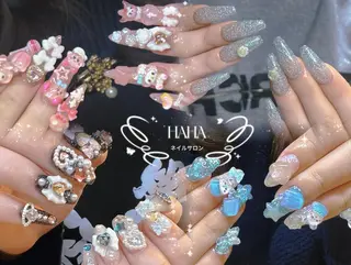 ネイル HAHA ネイルサロンのネイルデザイン