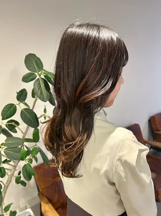セミロング ボブレイヤー/ ブリーチ/miyuuのヘアスタイル
