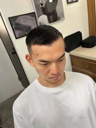 ショート ヘアアレンジ 💈バーバー💈 カイのヘアスタイル