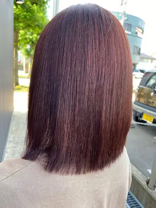 ミディアム 多河 遥のヘアスタイル