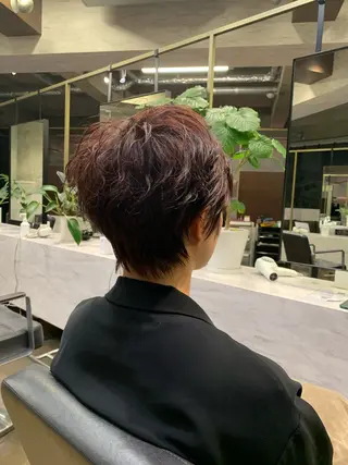 ショート ROBBY所属・土戸　空 /似合わせショートのヘアスタイル