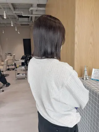 ミディアム 村田 和佳のヘアスタイル
