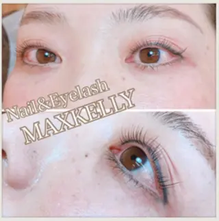 マツエク・マツパ 神戸MAX KELLY所属・w Chisatoのマツエク・マツパデザイン