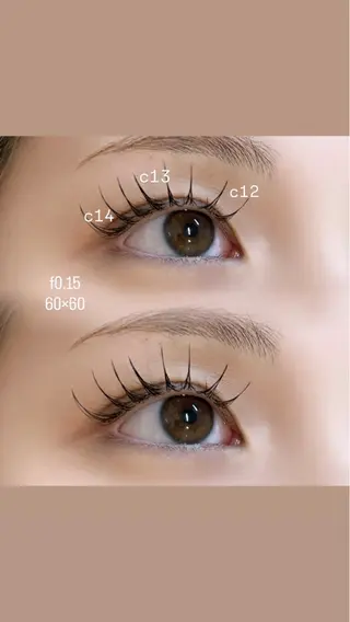 マツエク・マツパ eight eye aimuのマツエク・マツパデザイン