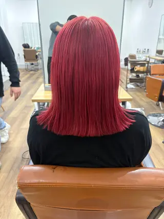 セミロング シンヤ/梅田/茶屋町 モデル募集中のヘアスタイル