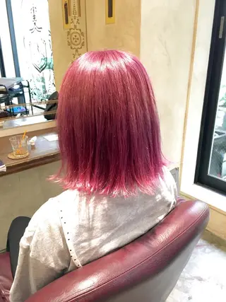 ミディアム 美髪✨髪質改善 &艶カラーmanaeのヘアスタイル