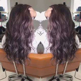 ロング カラー rollen所属・美魔女 美容師NAOのヘアスタイル