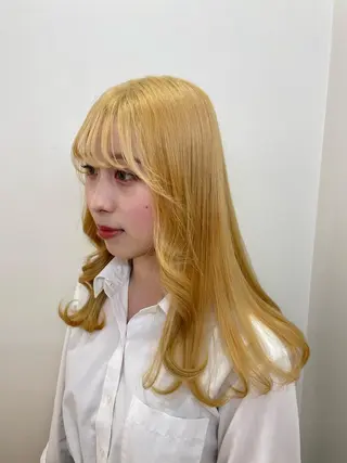 カラー 小濵 美月のヘアスタイル