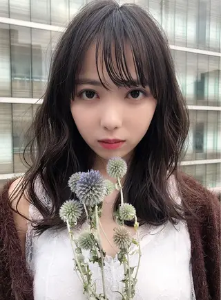 セミロング パーマ ✨似合うのその先へ✨ 田中延和のヘアスタイル