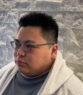 ショート メンズ Smail Hair 大森店所属・安立 玲於のヘアスタイル