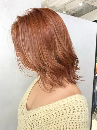 セミロング 韓国レイヤーカット KOUKIのヘアスタイル