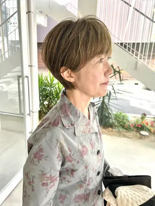 ショート 田中 叶太のヘアスタイル