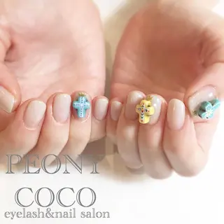 ショート ネイル マツエク・マツパ Beauty salon STELLA所属・STELLA 大西南帆のマツエク・マツパデザイン