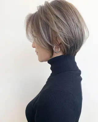 ショート カラー 髪質改善サロン 心斎橋ARCHEのヘアスタイル