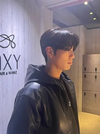 ショート カラー メンズ AXY HAIR&MAKE 新宿本店所属・junya カラーモデル募集中のヘアスタイル