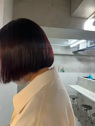 ミディアム anon Loemのヘアスタイル