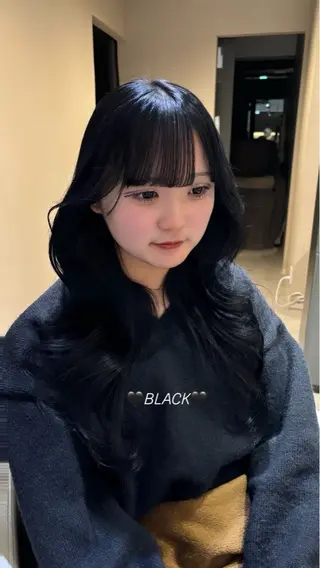 ロング カラー 柿田人和/レディース 💫カラーモデル✨のヘアスタイル