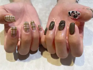 ネイル 舞田 苑香のネイルデザイン