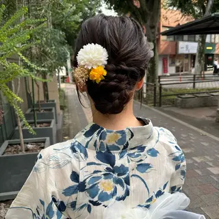 ヘアアレンジ ネイリスト/ ヘアセット　hinaのヘアスタイル