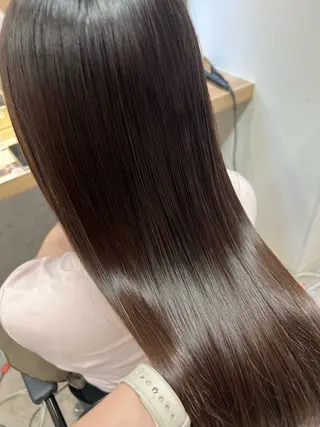縮毛矯正♡透明感 カラー髙田海斗のヘアスタイル
