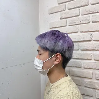 ショート カラー メンズ メンズパーマ 本多のヘアスタイル